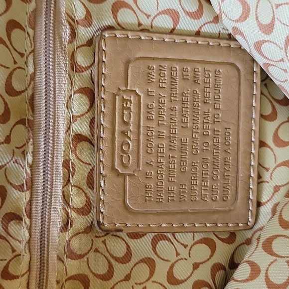 Coach tote large size - Picture 5 of 10